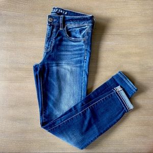 American Eagle Jeggings Dark Wash 4S